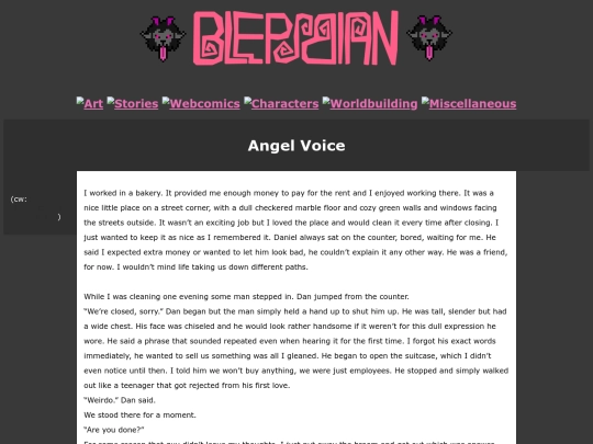 Stories/angelvoice screenshot