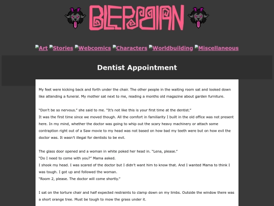 Stories/dentistappointment screenshot