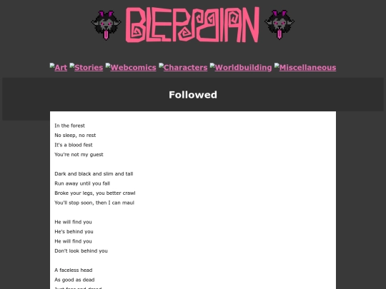 Stories/followed screenshot