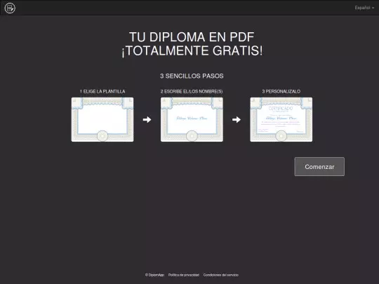 ArrendApp/certificates screenshot