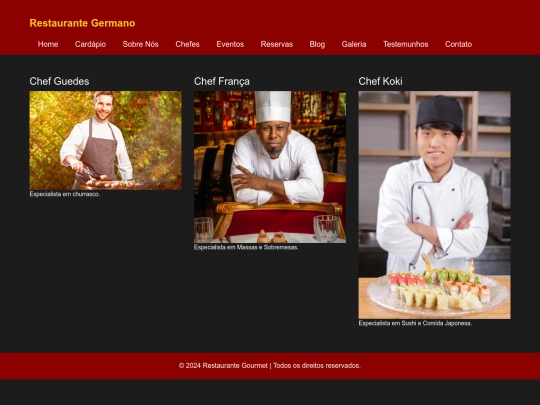 restaurant/chefes screenshot