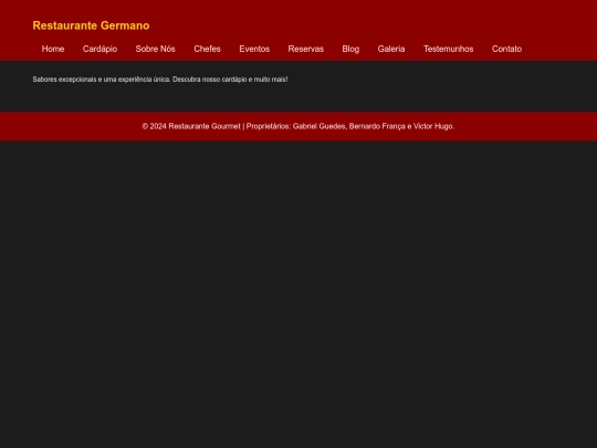 restaurant screenshot