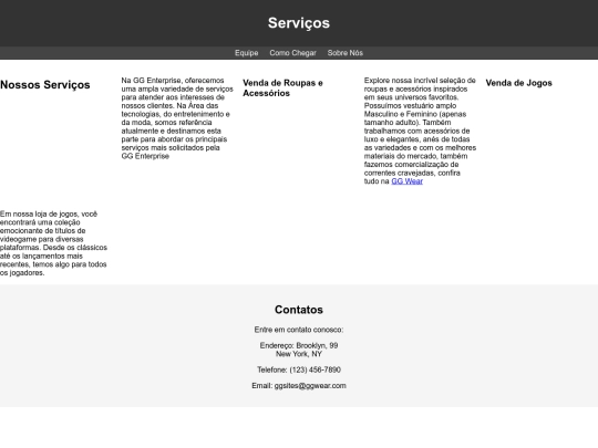 trabalho/servicos screenshot