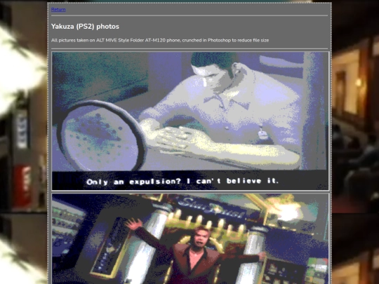 pages/games/yakuzaPS2 screenshot