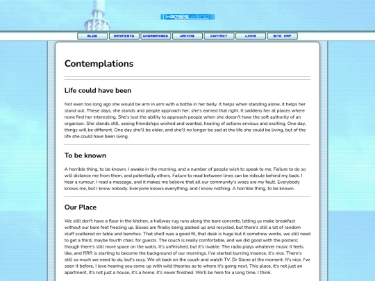 pages/writings/contemplations screenshot