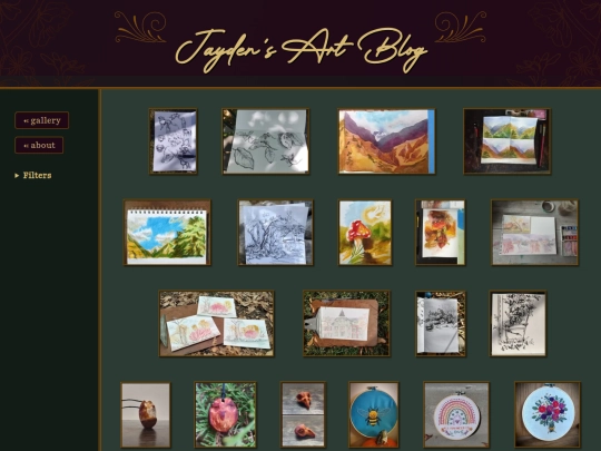 blog screenshot