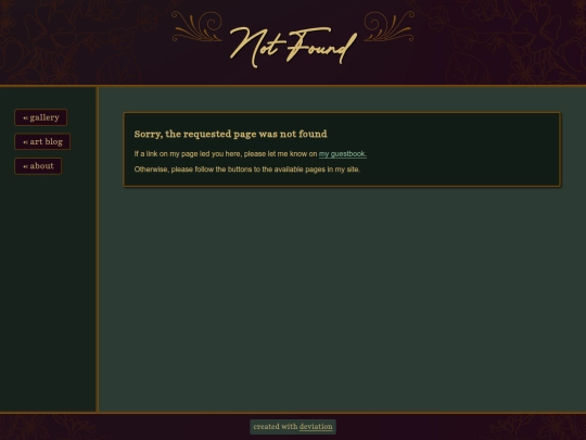 not_found screenshot