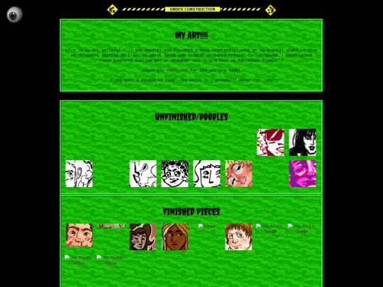 artpage screenshot
