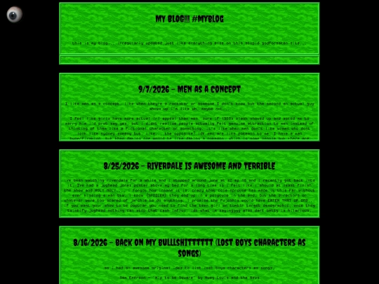 blog screenshot