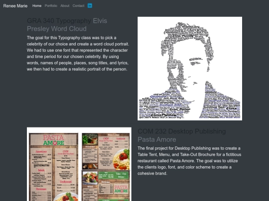 portfolio screenshot