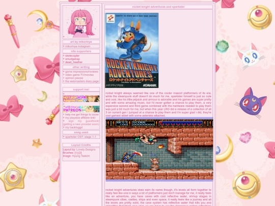 rocketknightandsparkster screenshot