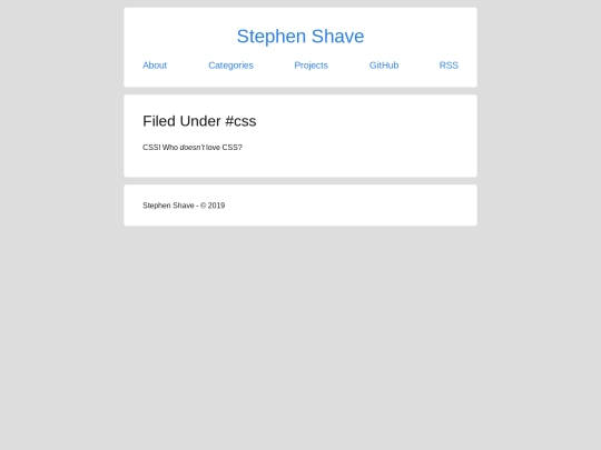 category/css screenshot