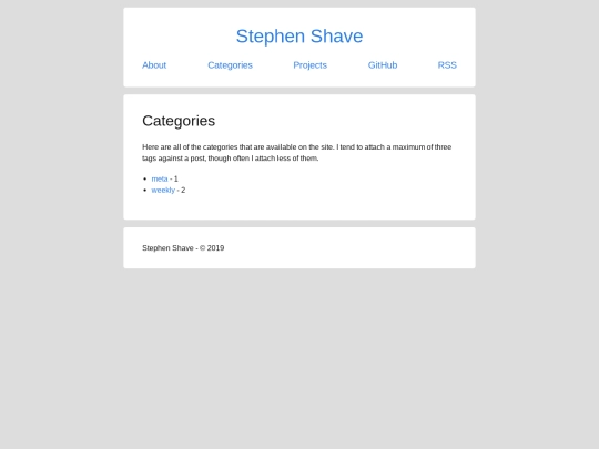 category screenshot