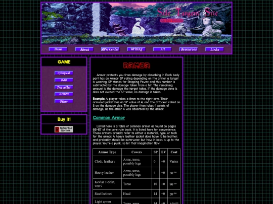 cyberA screenshot