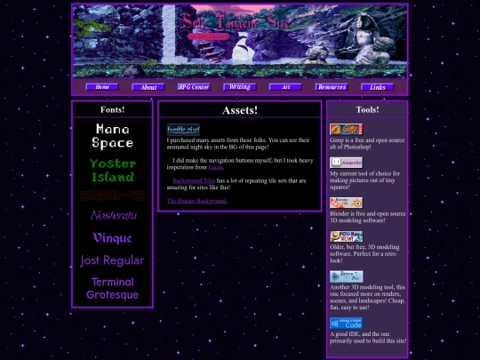 resources screenshot