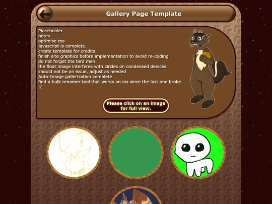 Html/GalleryPageTemplate screenshot