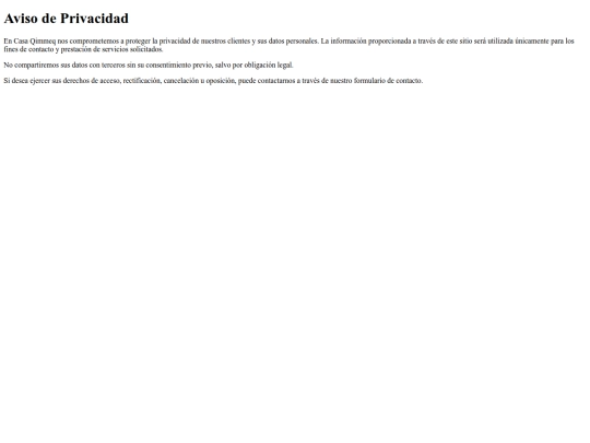 privacidad screenshot