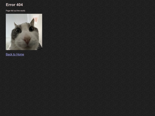 not_found screenshot