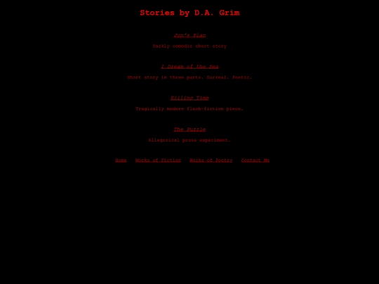 library.grim/stories screenshot