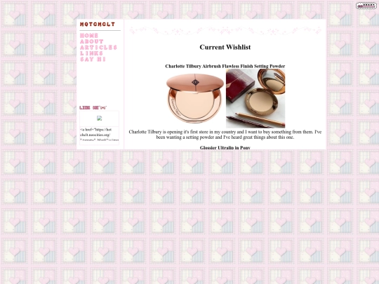 articles/wishlist screenshot