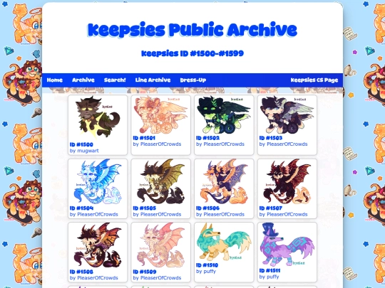 archive/1500-1599 screenshot
