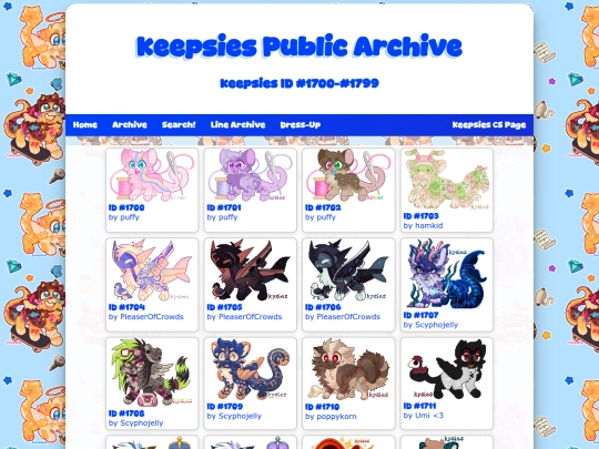 archive/1700-1799 screenshot