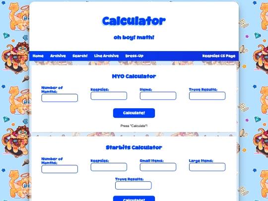calculator screenshot