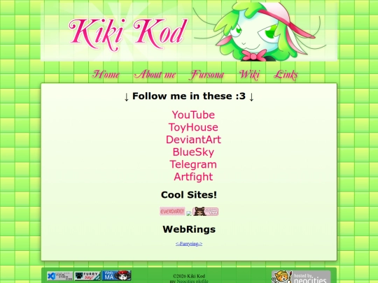pages/links screenshot