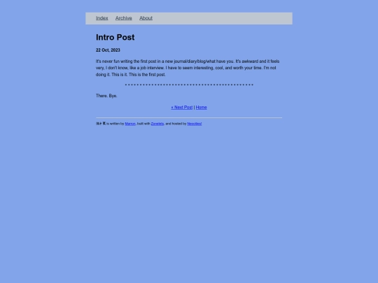 diary/posts/2023-10-22-Intro-Post screenshot