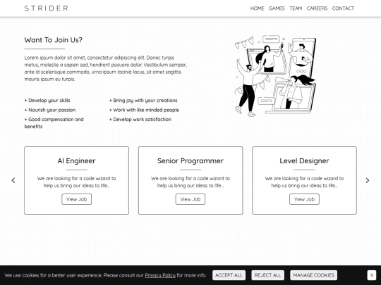 careers screenshot