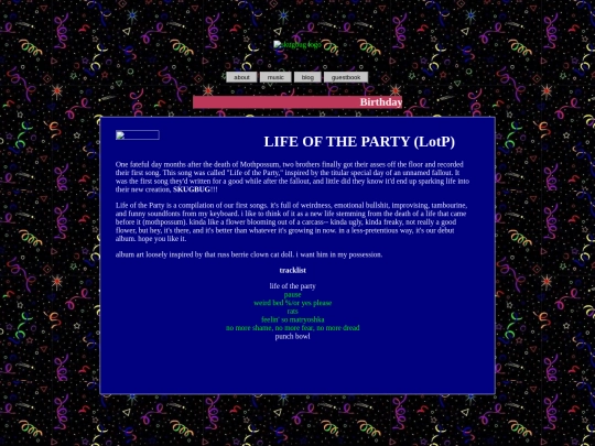 music/lotp screenshot