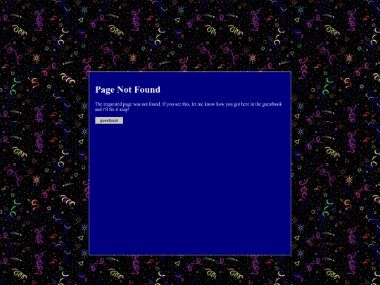not_found screenshot