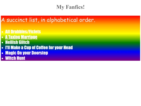 fanfichomepage screenshot