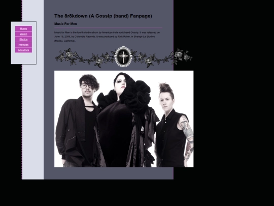 gossip-intel/MusicForMen screenshot