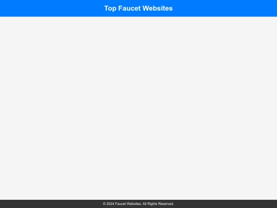 Crypto Faucet List screenshot
