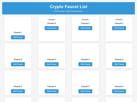 DonCryptoFaucetList screenshot
