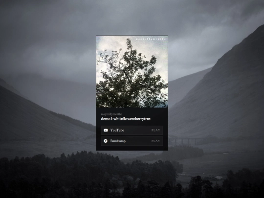 music/whiteflowercherrytree screenshot