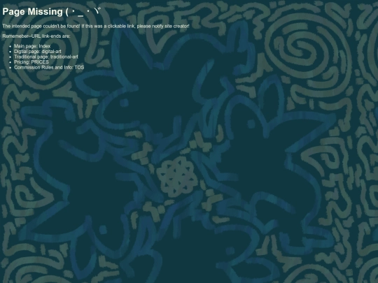 not_found screenshot
