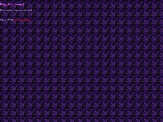 not_found screenshot