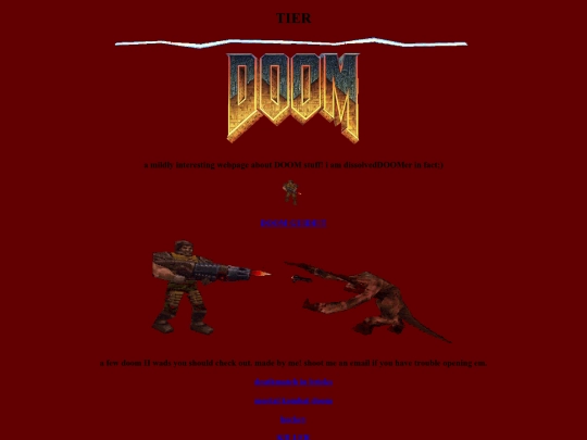TIER screenshot