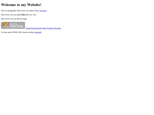 Raiz/tienda/pedido screenshot