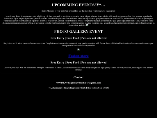 event/event screenshot