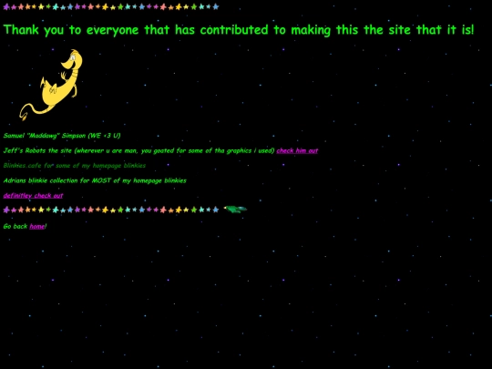 thankyou screenshot