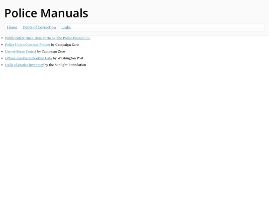 links screenshot