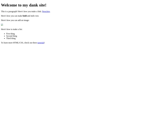 index screenshot