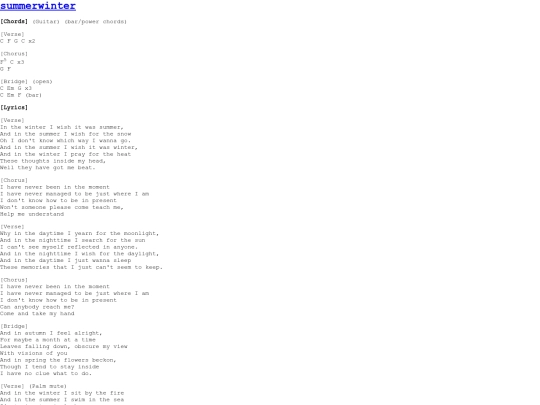 journal/song4_summerwinter screenshot
