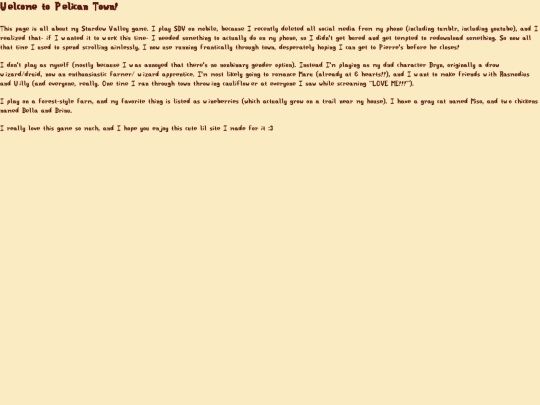 sdv page/home_page screenshot
