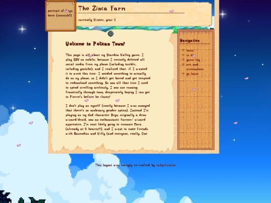 sdv page screenshot