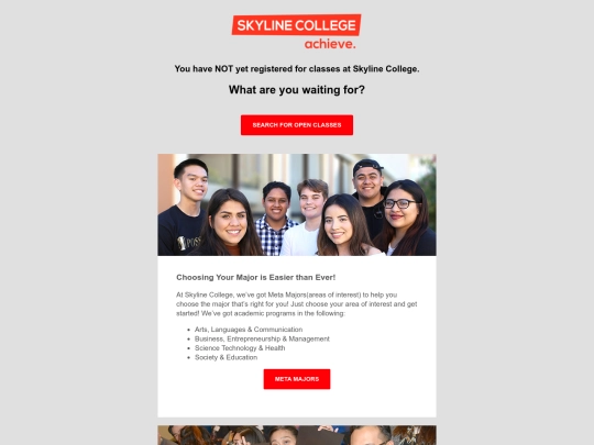 projects/skylinewpa/2019 Email Template screenshot