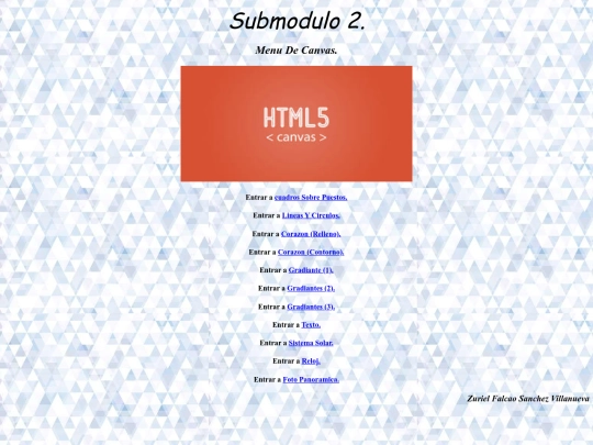 Canvas/Index screenshot